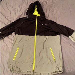 Nike reflective rain jacket